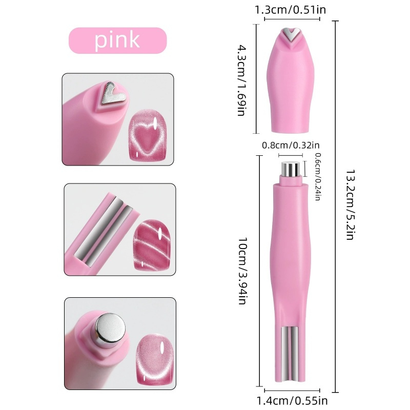 3 in 1 Cat Eye Nail Magnetic S - مراجعة Nail Art Love وسعره