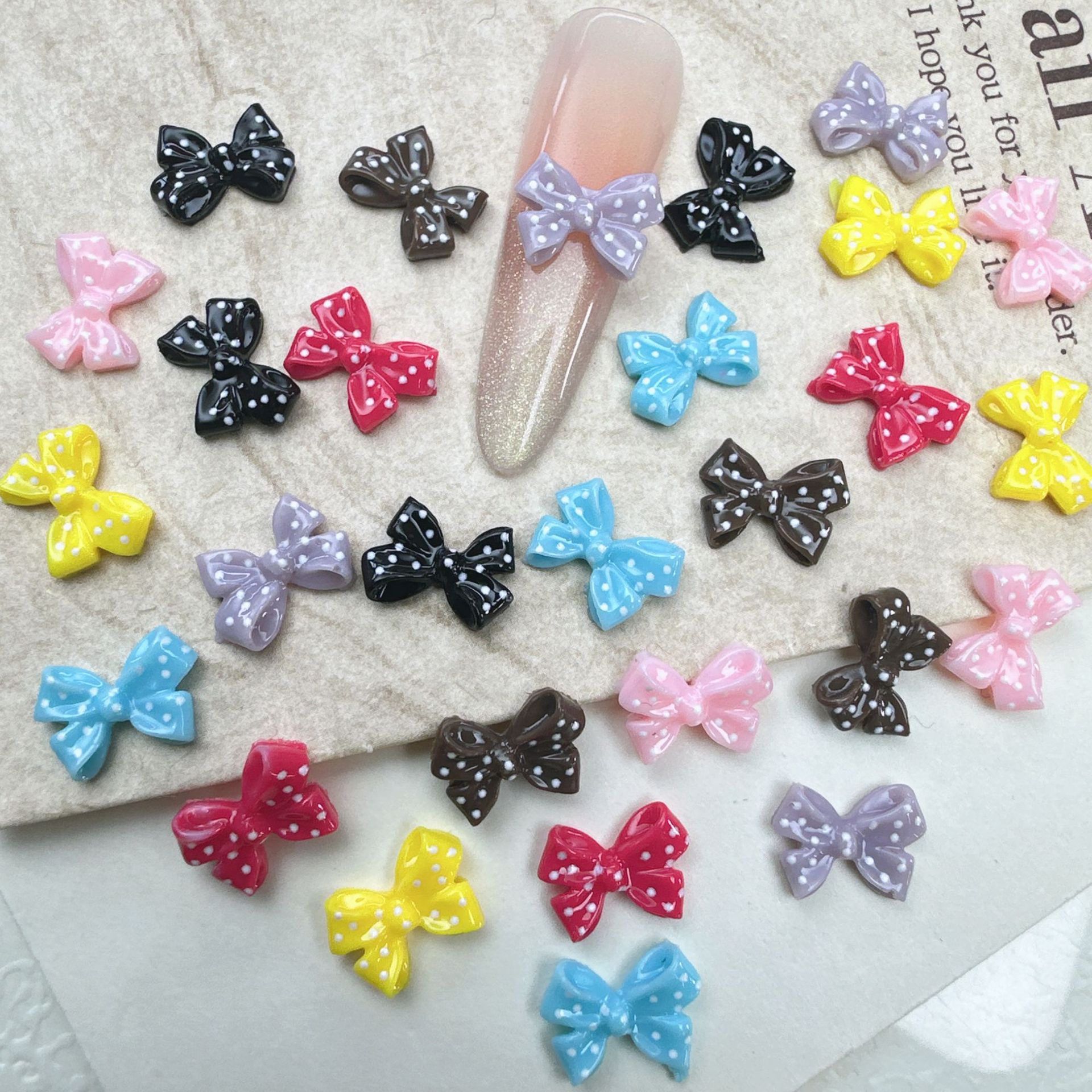 100Pcs/Pack 8×11MM Princess Bo - مراجعة Nail Art Queen وسعره