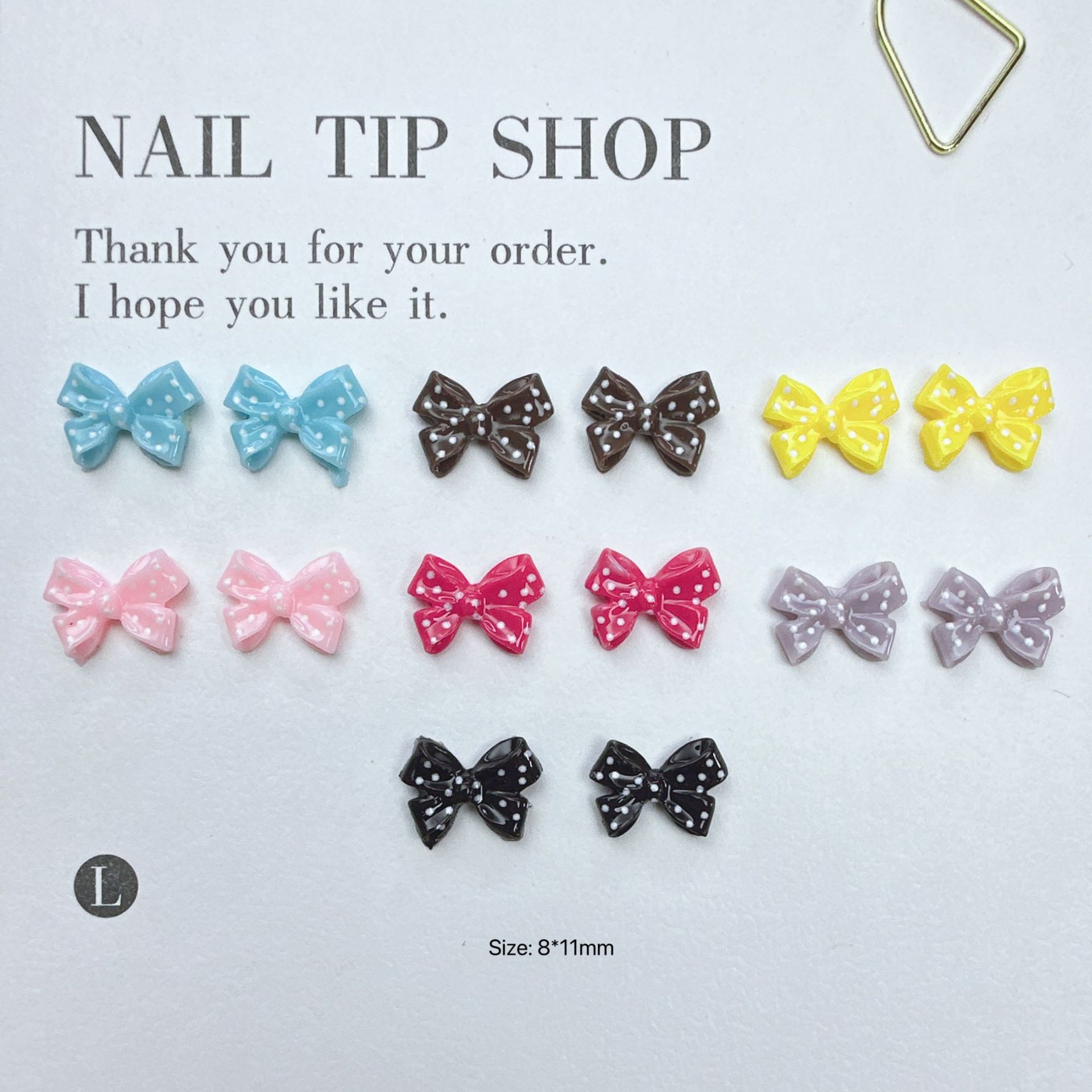 100Pcs/Pack 8×11MM Princess Bo - مراجعة Nail Art Queen وسعره