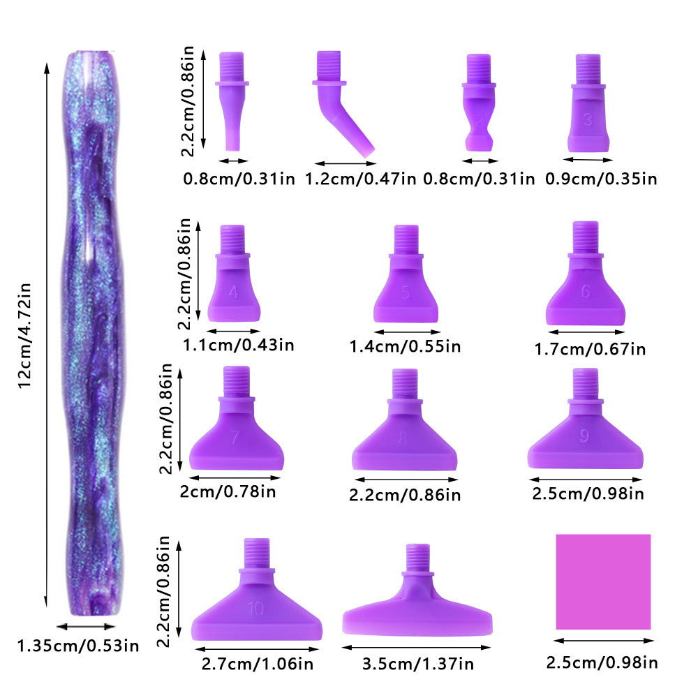 Resin Rhinestone Picker Pen, D - مراجعة Nail Art Painting وسعره