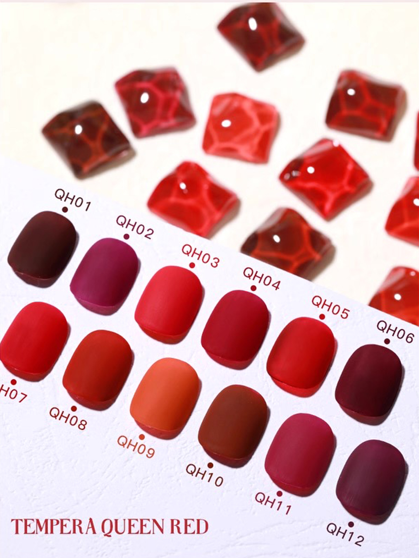 1-12pcs 15ml Autumn Nail Tempe - مراجعة Nail Art Queen وسعره