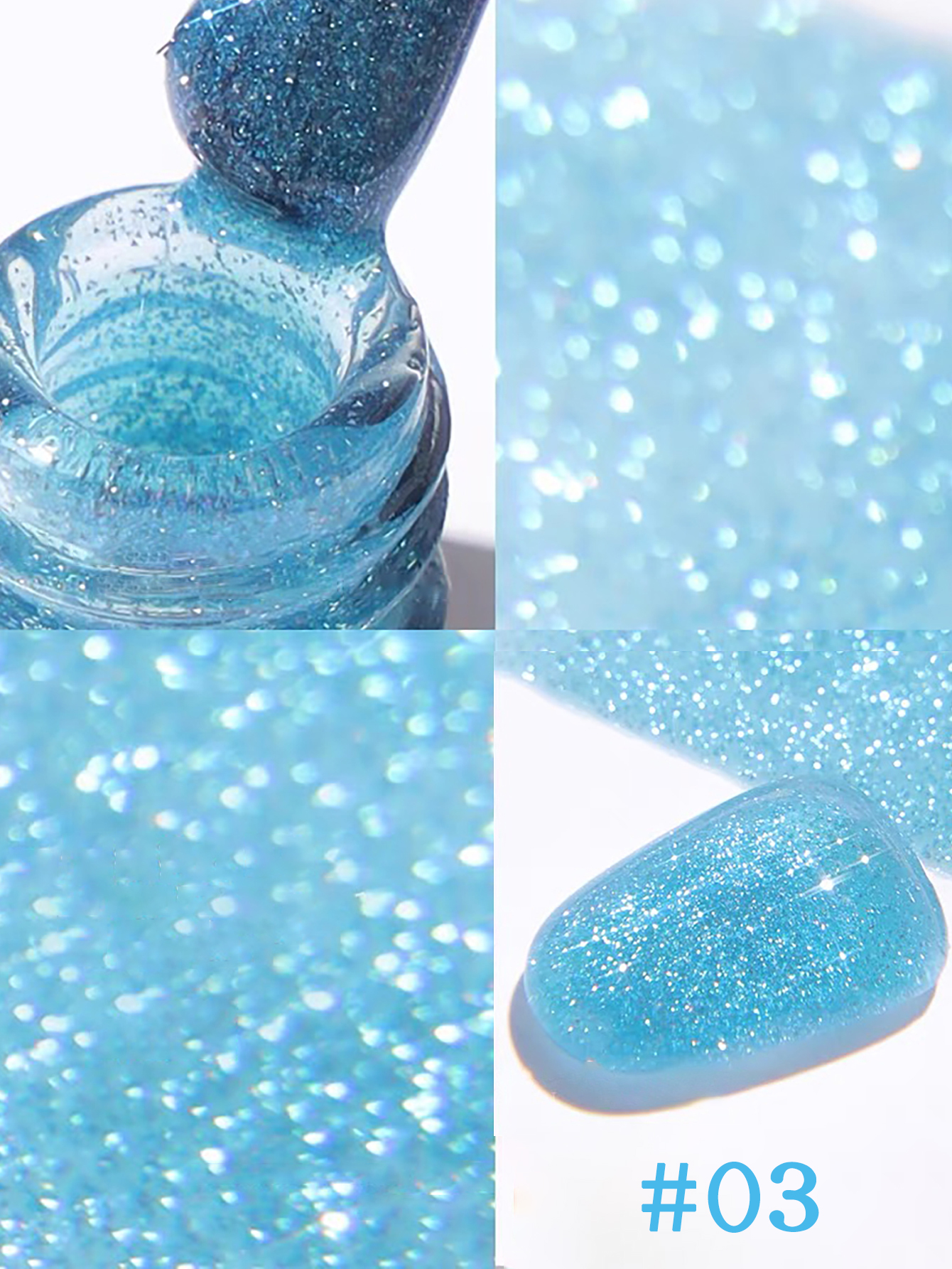 1pcs ZH Pink Blue Purple Color - مراجعة Nail Art Queen وسعره