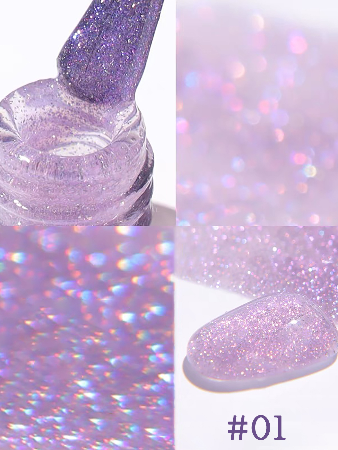 1pcs ZH Pink Blue Purple Color - مراجعة Nail Art Queen وسعره