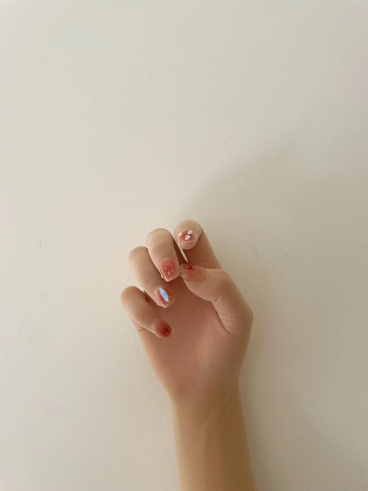 1 pairs Supper thin breathable - مراجعة Nail Art Queen وسعره