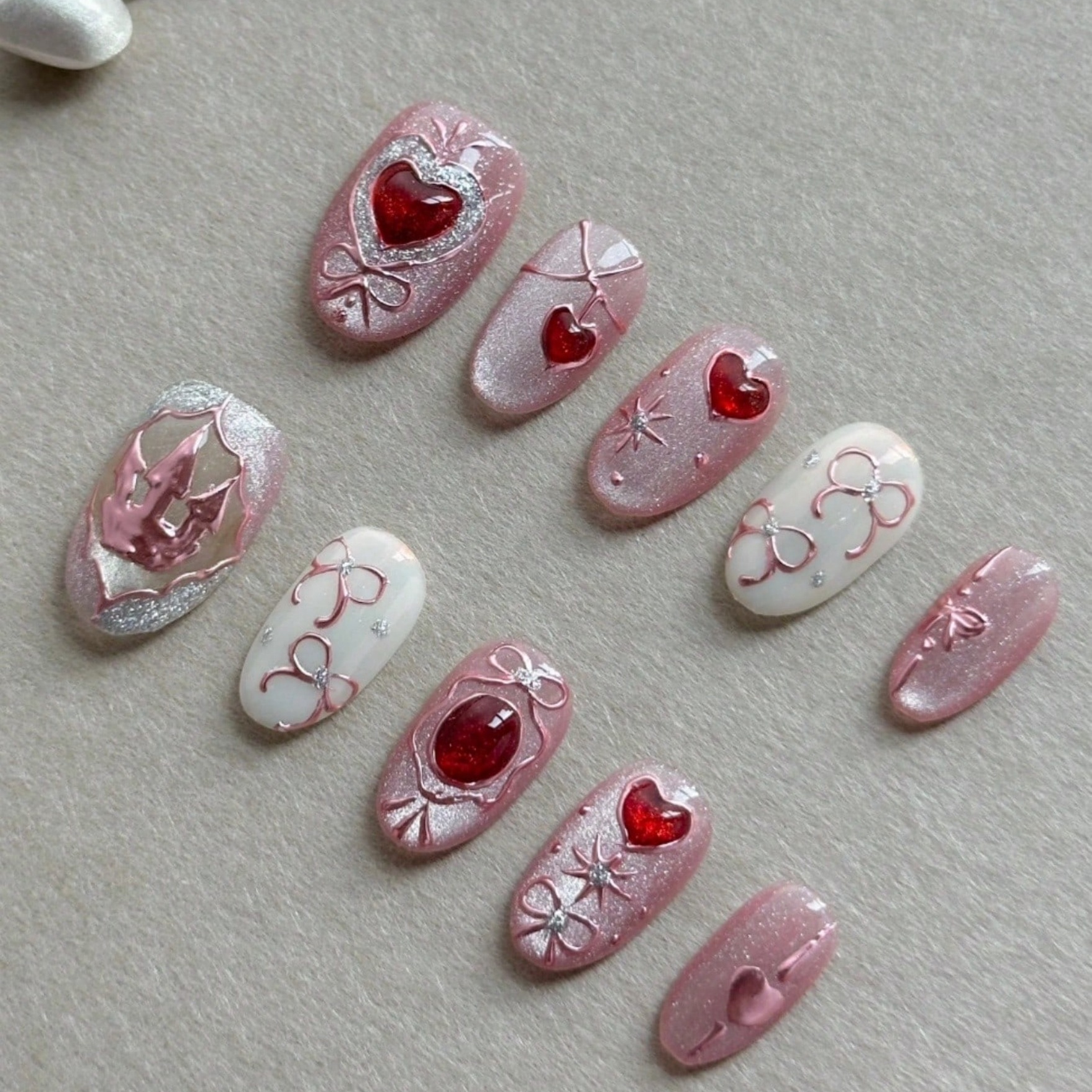 Ten elegantly hand-pressed ova - مراجعة Nail Art Elegant وسعره