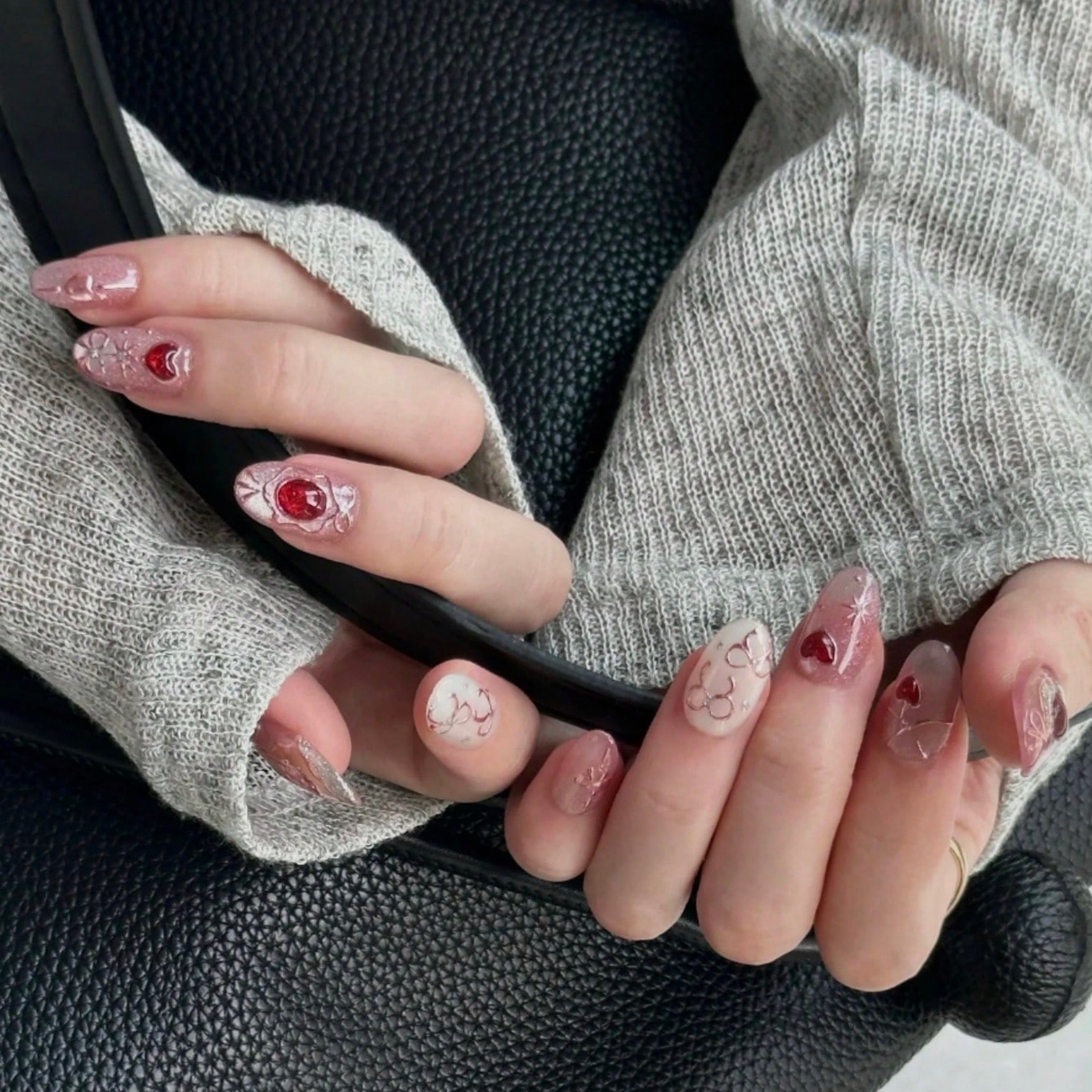 Ten elegantly hand-pressed ova - مراجعة Nail Art Elegant وسعره