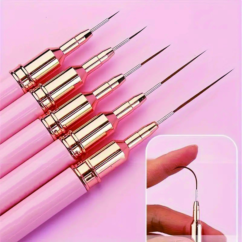 5-Piece Nail Art Pen Set, Ultr - مراجعة Nail Gel Polish Set وسعره