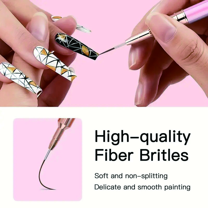 5-Piece Nail Art Pen Set, Ultr - مراجعة Nail Gel Polish Set وسعره