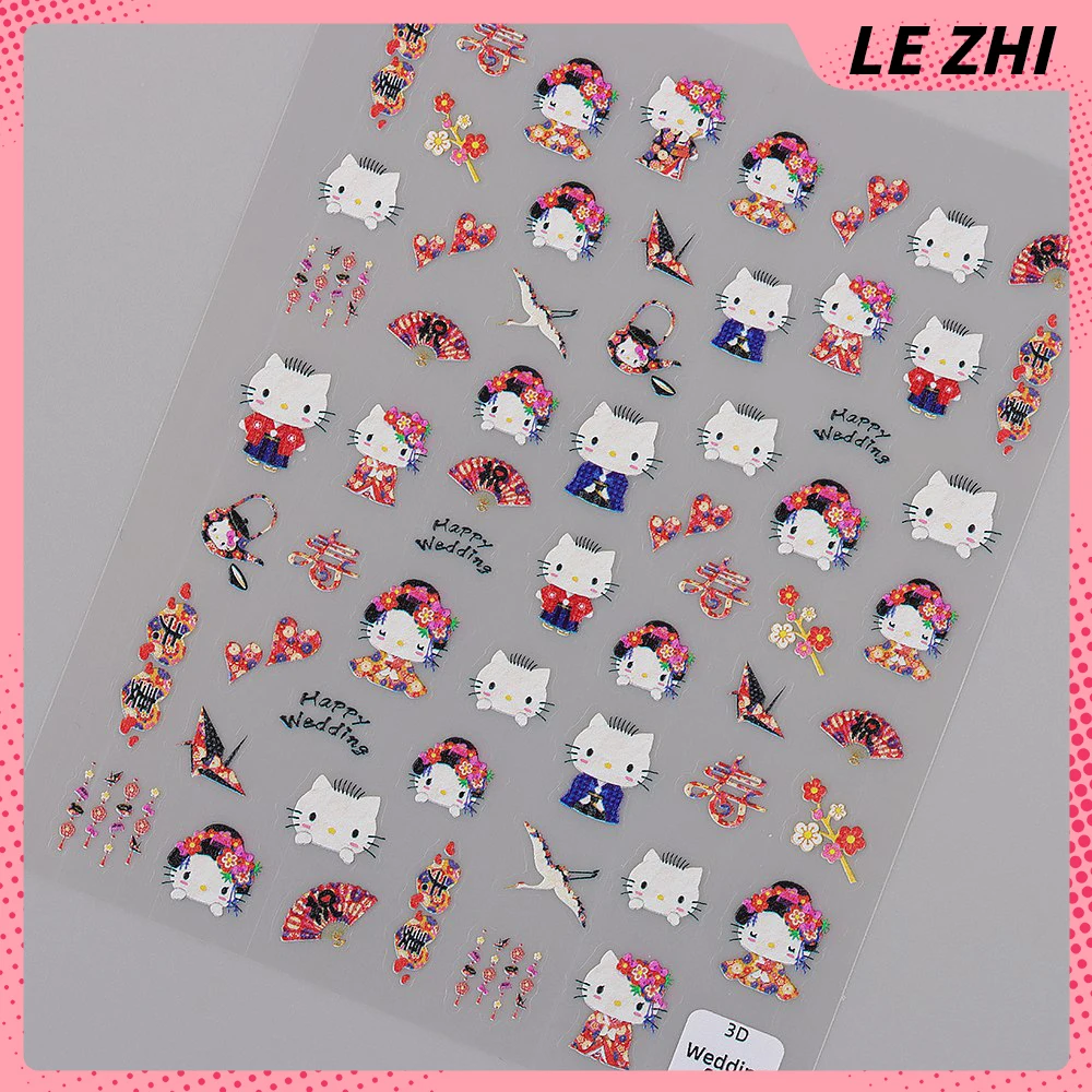 Kawaii Cartoon Nail Art Sticke - مراجعة Nail Art Motif وسعره